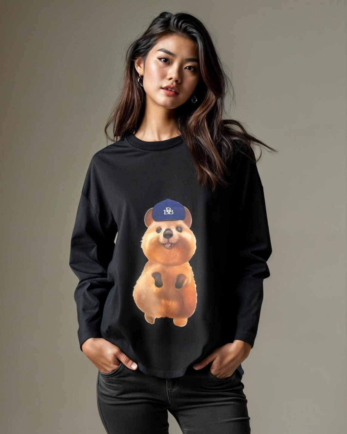 A stunning long-sleeve shirt from the Korean brand BBB