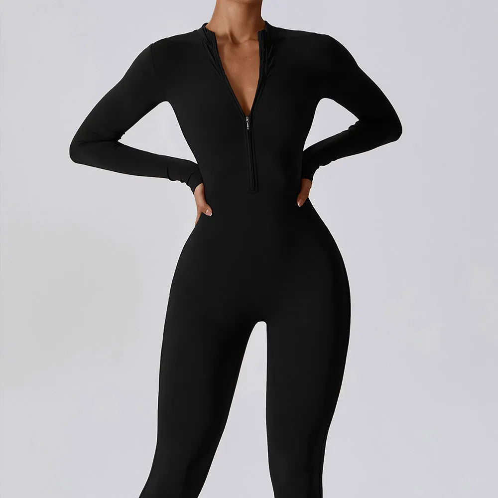 "FRANSIN" Long Sleeved Yoga Set