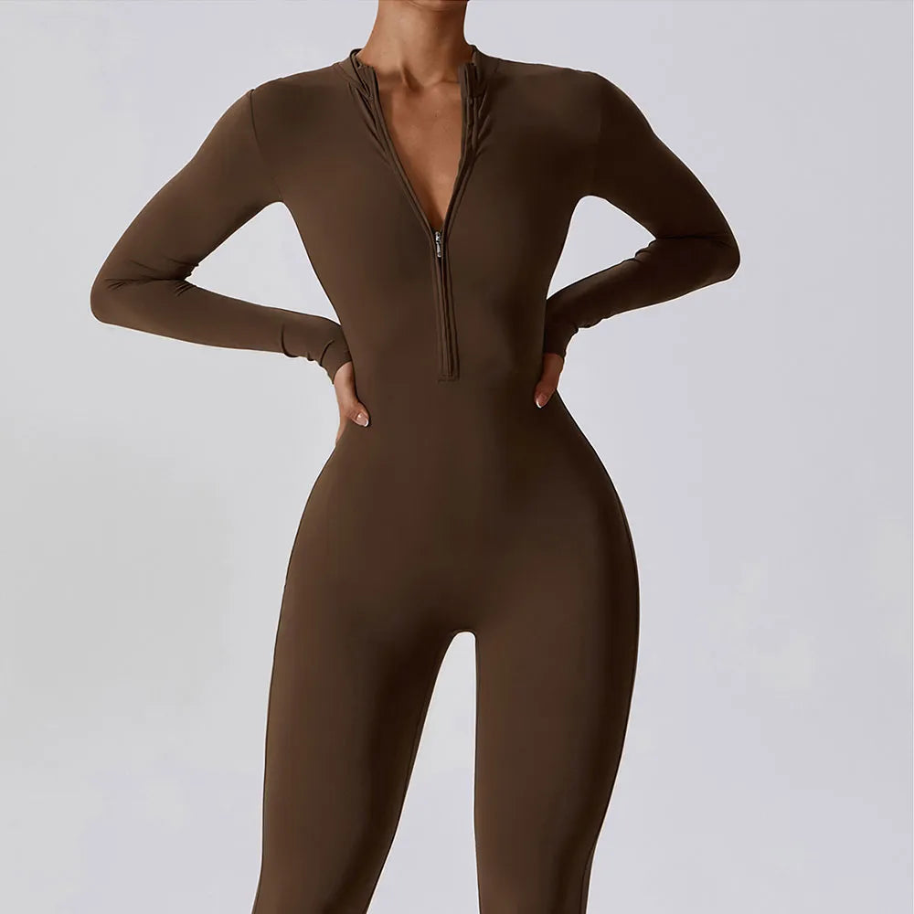 "FRANSIN" Long Sleeved Yoga Set