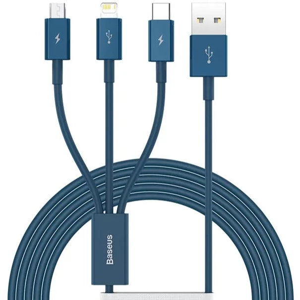 ''LIGHT'' 3 in 1 USB Cable