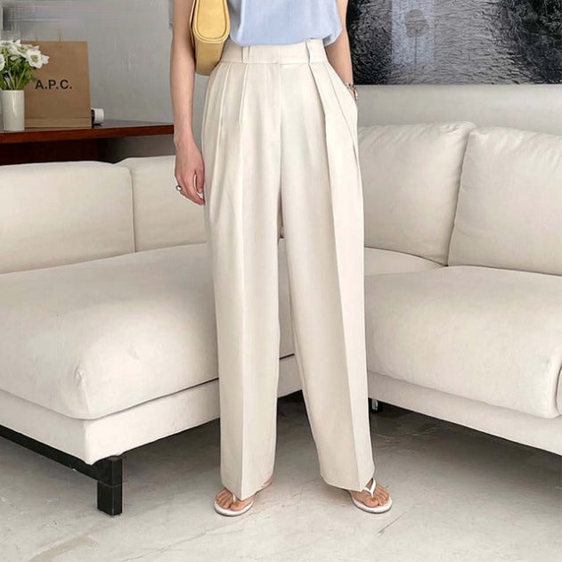 "Cassia" High-Waist Pants