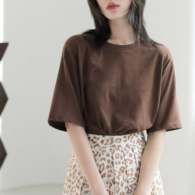 "Lucie" Cotton T-Shirt