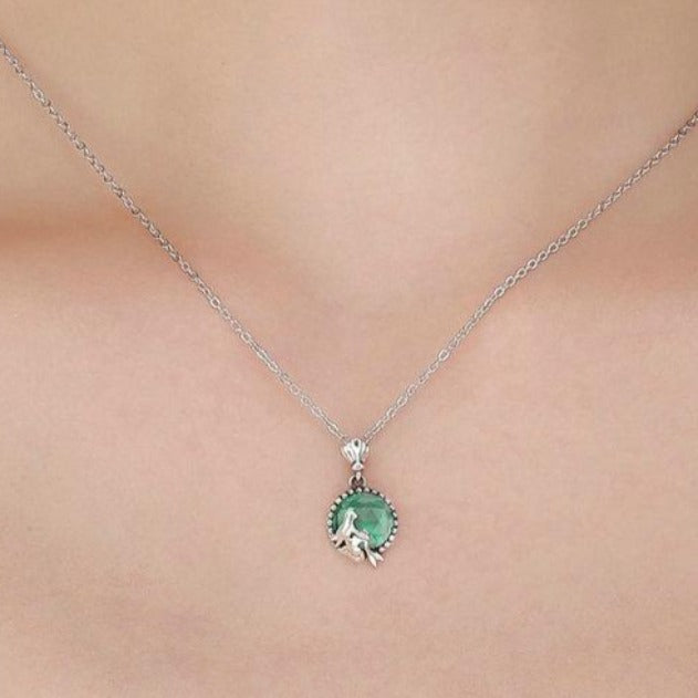"Mermaid" Silver Necklace