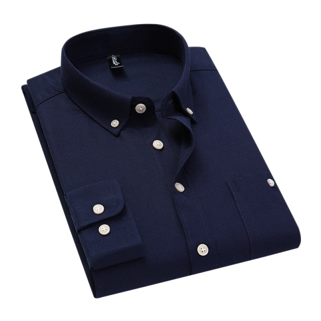 Long Sleeve Shirt-Classic Slim-fit