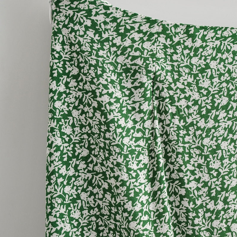 "Dariya" Printed Midi Skirt