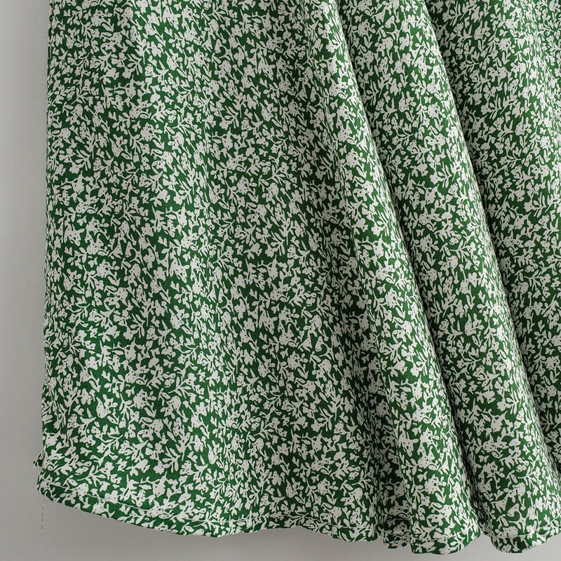 "Dariya" Printed Midi Skirt