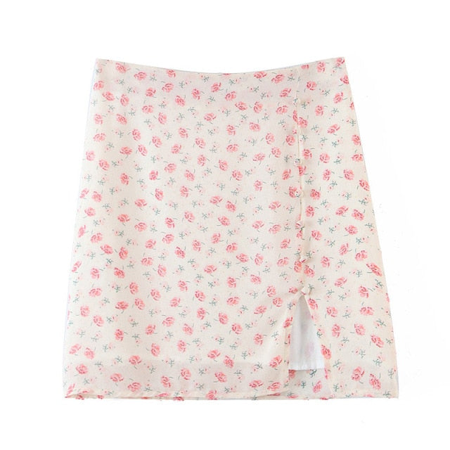 "Lus" High Waist Mini Skirts