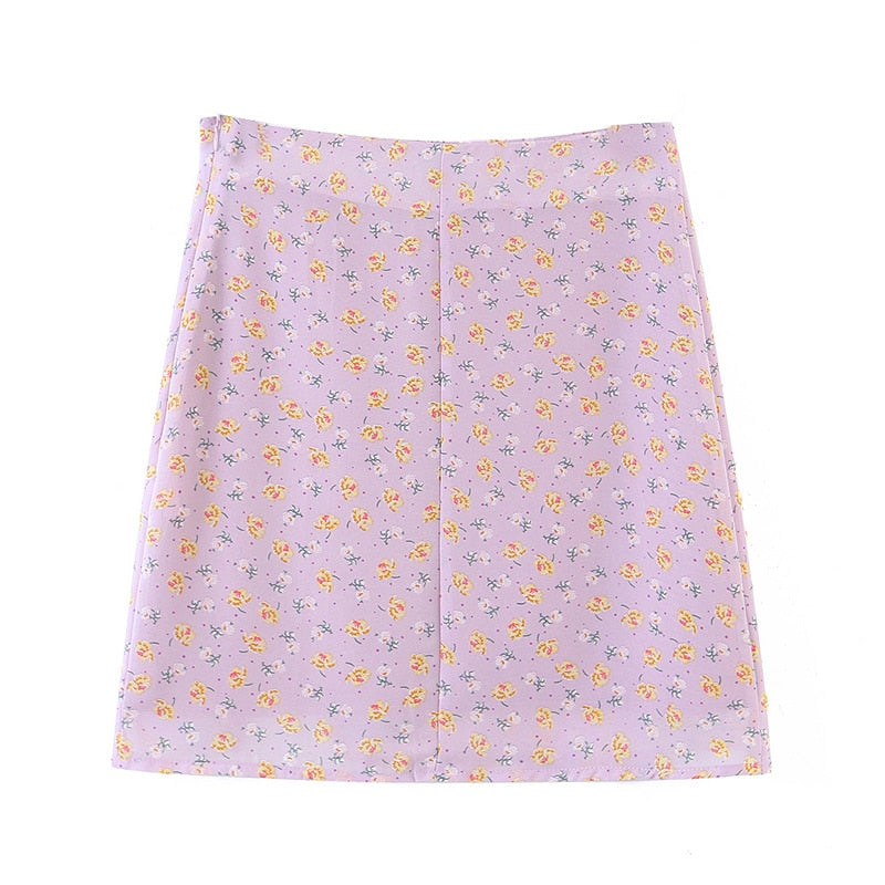 "Lus" High Waist Mini Skirts