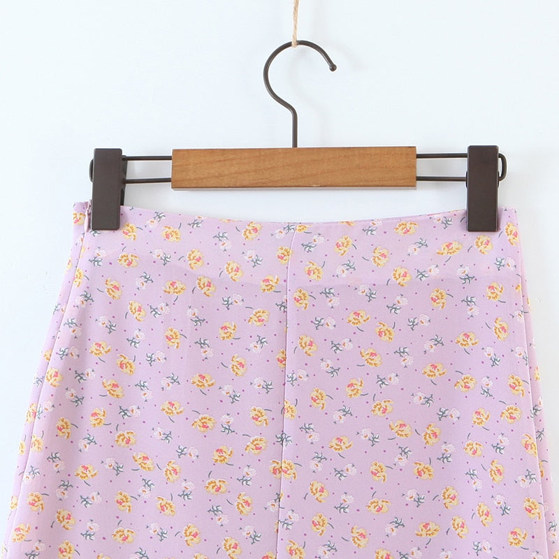 "Lus" High Waist Mini Skirts