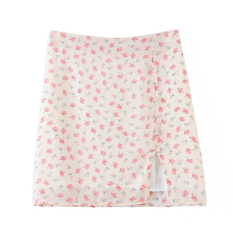 "Lus" High Waist Mini Skirts