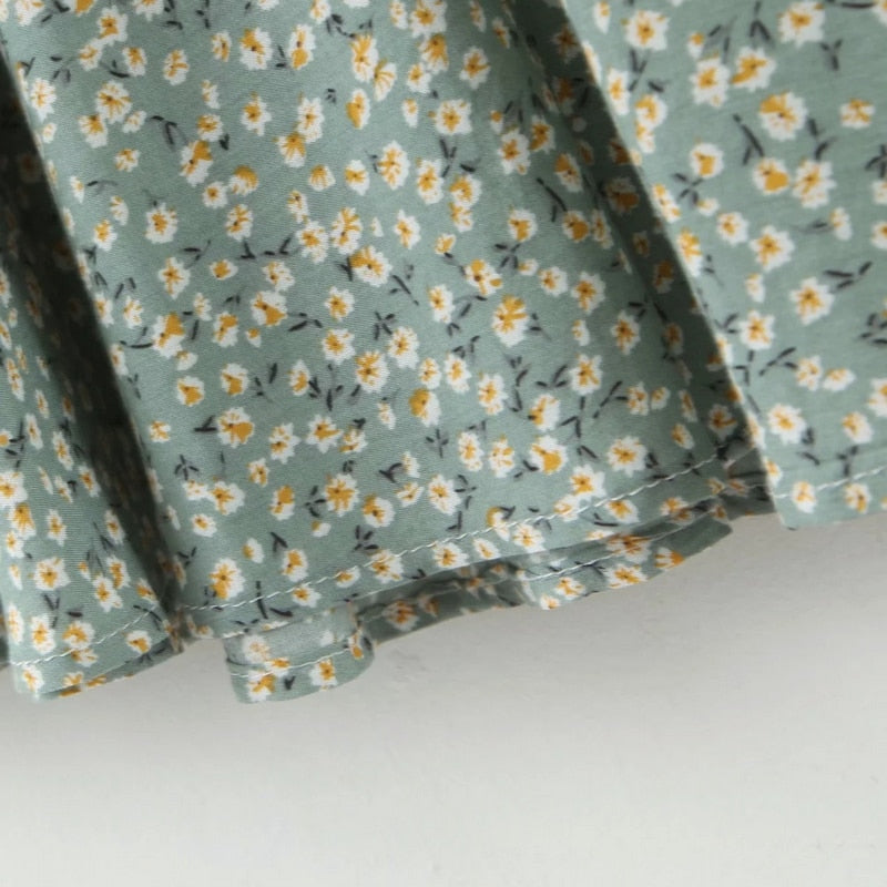 "ONLY" A-line High Waist Floral Print skirt