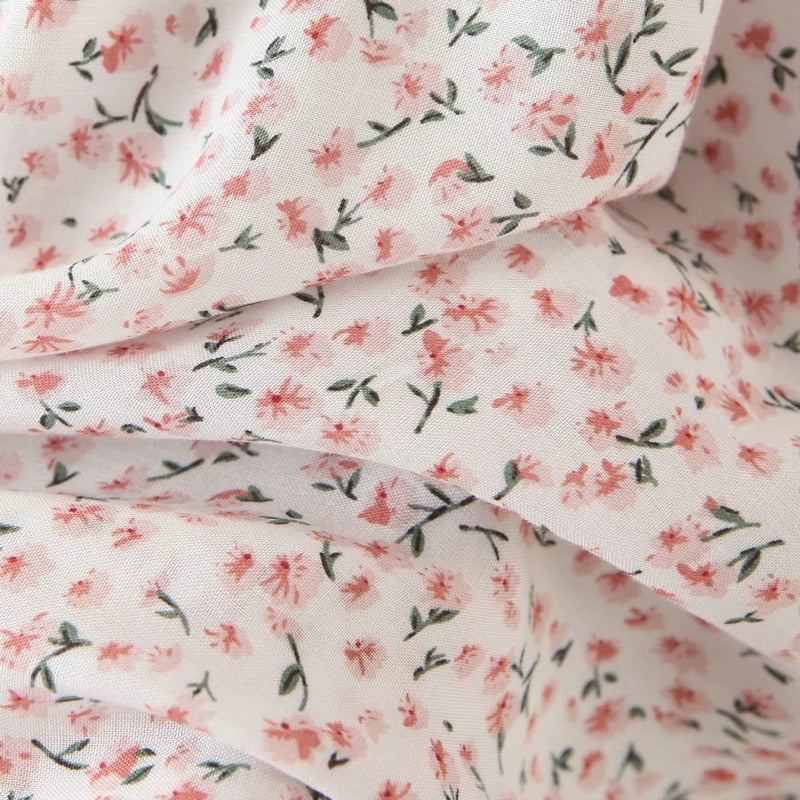 "ONLY" A-line High Waist Floral Print skirt