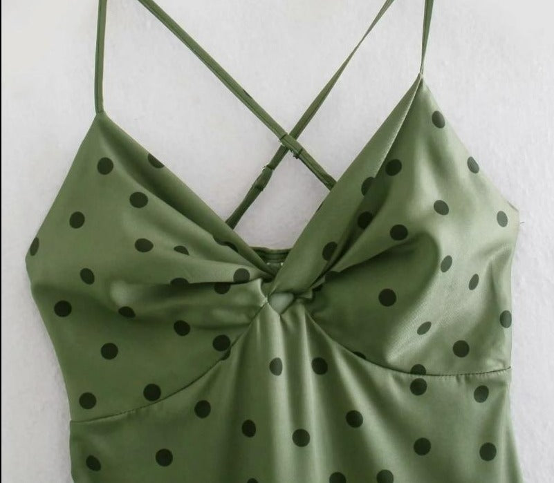 "Lillie" Spaghetti Strap Dress