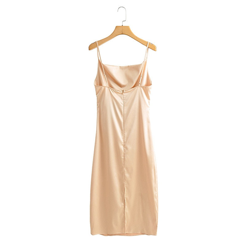 "Chanel" satin Dress