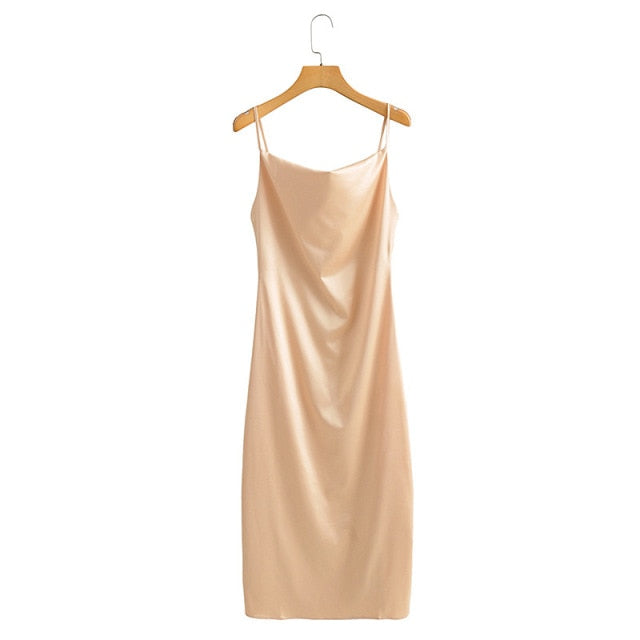 "Chanel" satin Dress