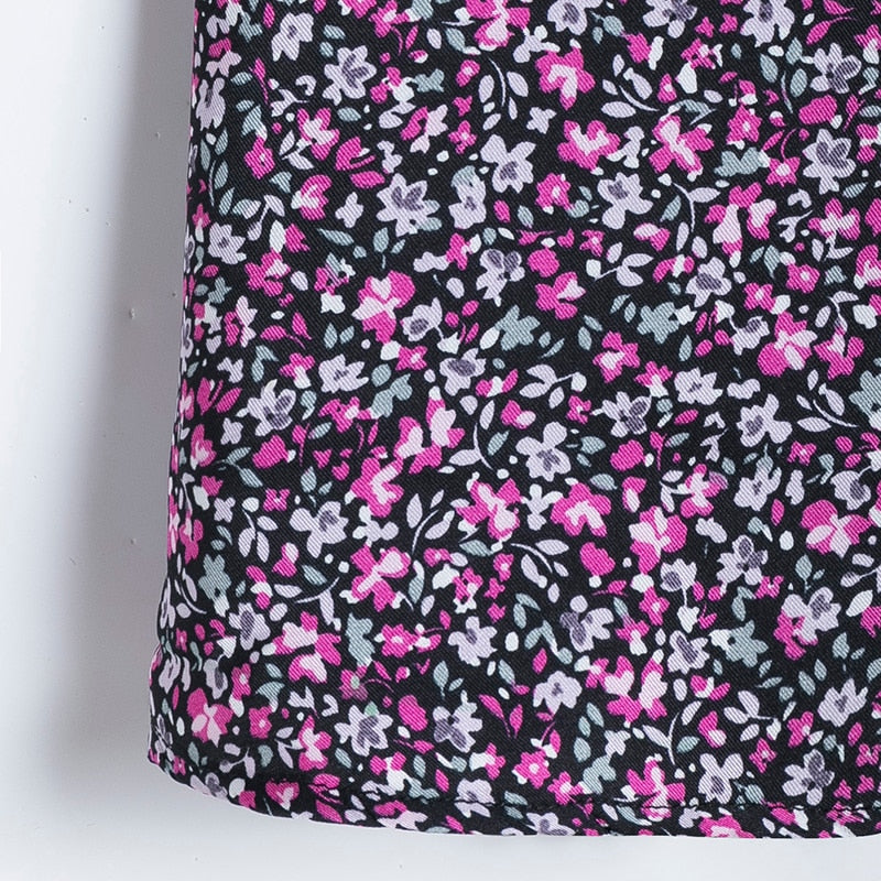 "Young" Floral Print Dress