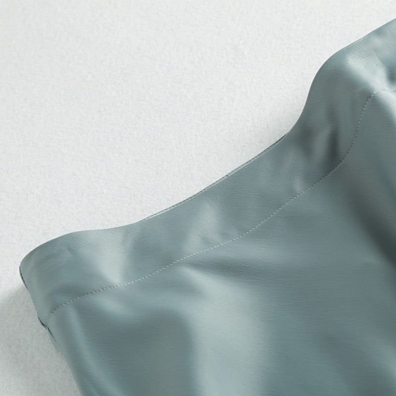 "Kami" High Waist Satin Skirt