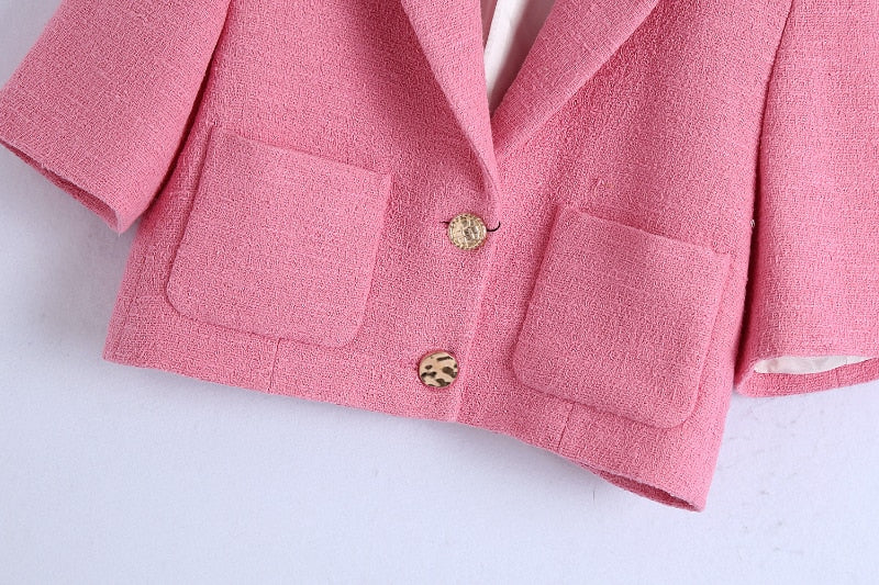 "LoL" Blazer &amp; Skirt Set