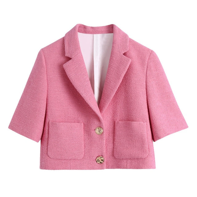 "LoL" Blazer &amp; Skirt Set