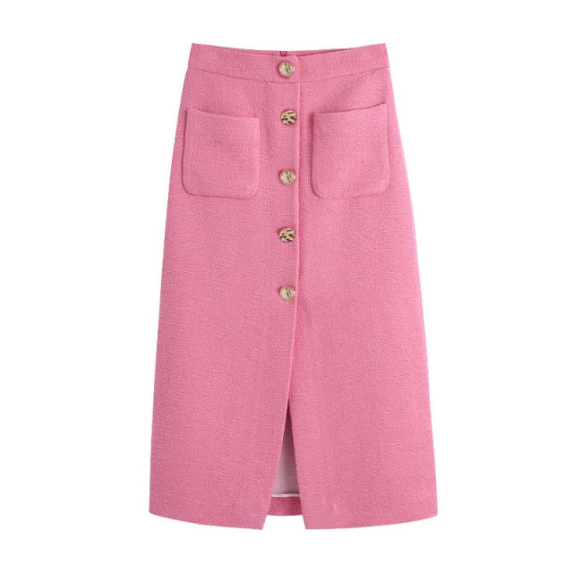 "LoL" Blazer &amp; Skirt Set