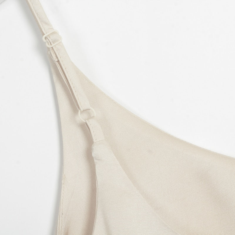 "KIKA" Satin Dresses V-Neck