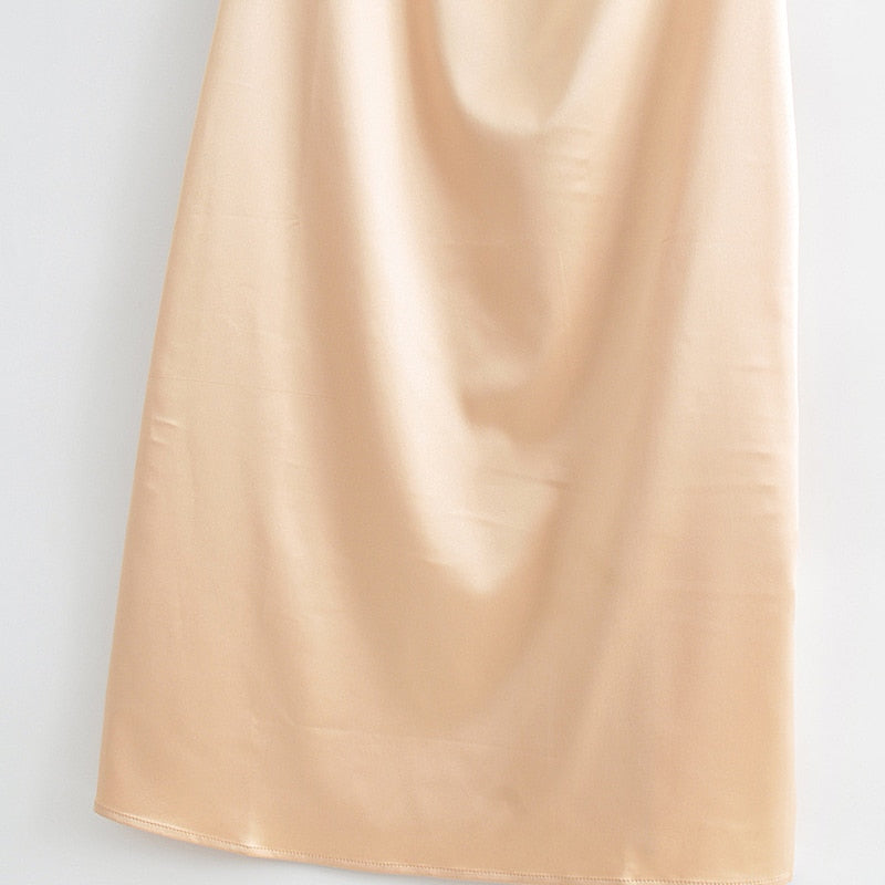 "Chanel" satin Dress