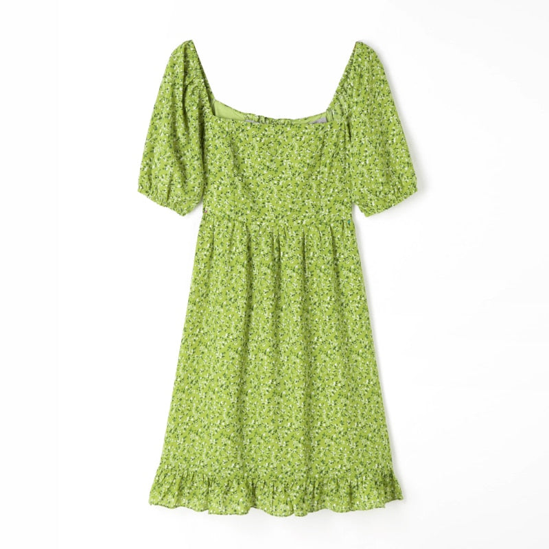 "PUPA" Floral Print Mini Dress