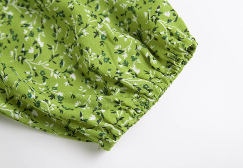 "PUPA" Floral Print Mini Dress