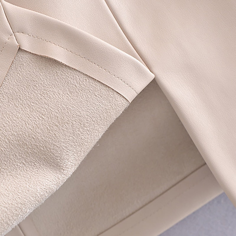 "LOLA" Faux Leather Skirt