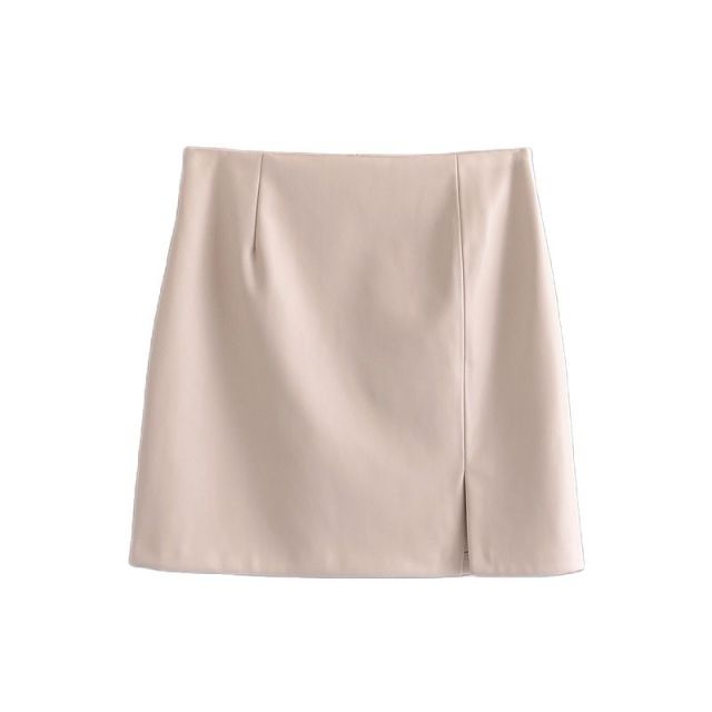 "LOLA" Faux Leather Skirt