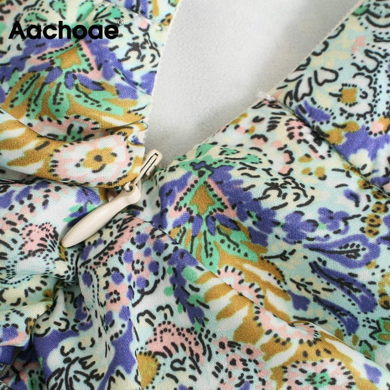 "LILI" Floral Mini Skirt