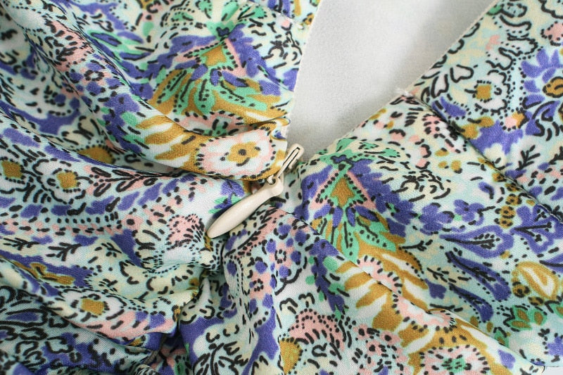 "LILI" Floral Mini Skirt