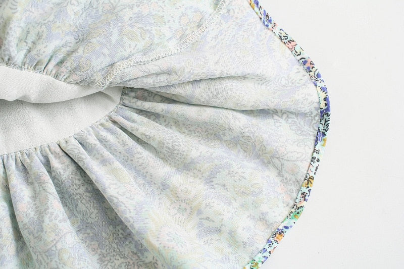 "LILI" Floral Mini Skirt