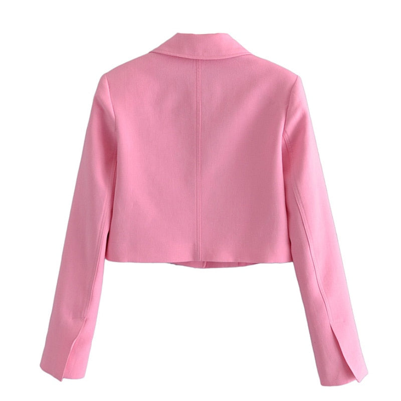 "Tamara" Crop Blazer