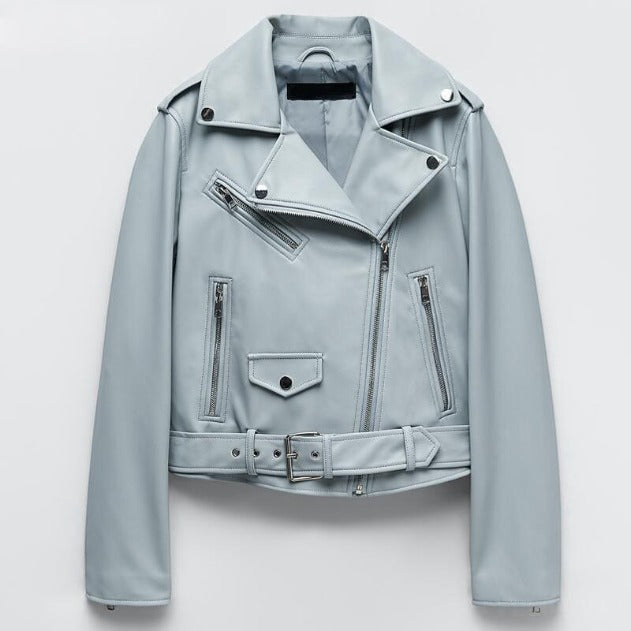 "Chic" Leather Coat