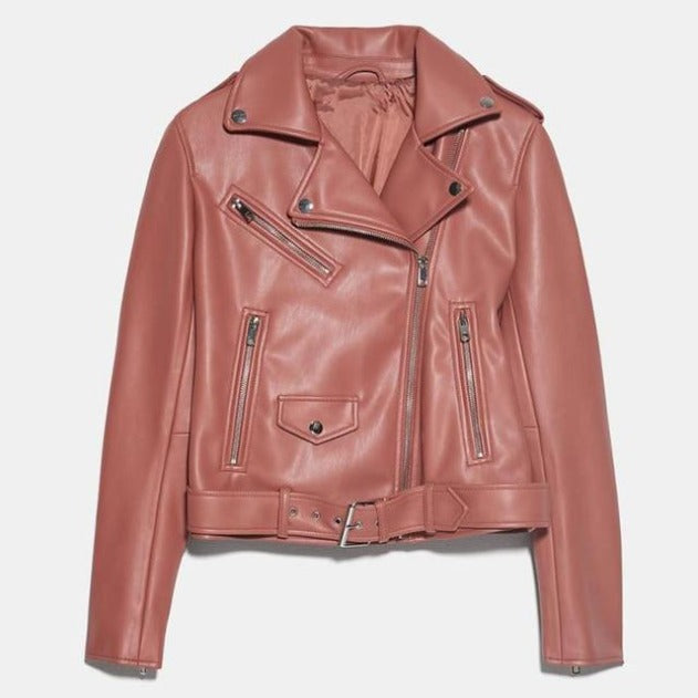 "Chic" Leather Coat