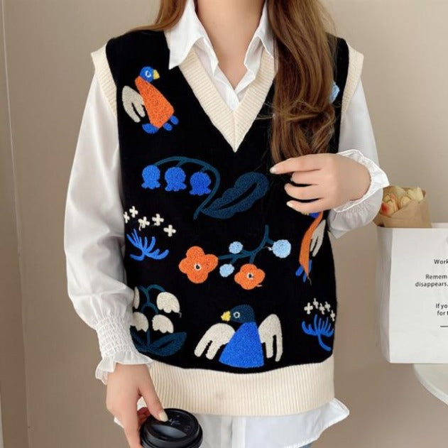 "Rosie" Sleeveless Vest
