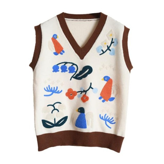 "Rosie" Sleeveless Vest