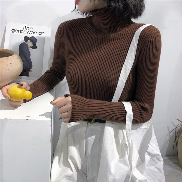 "Poppy" Turtleneck Sweater