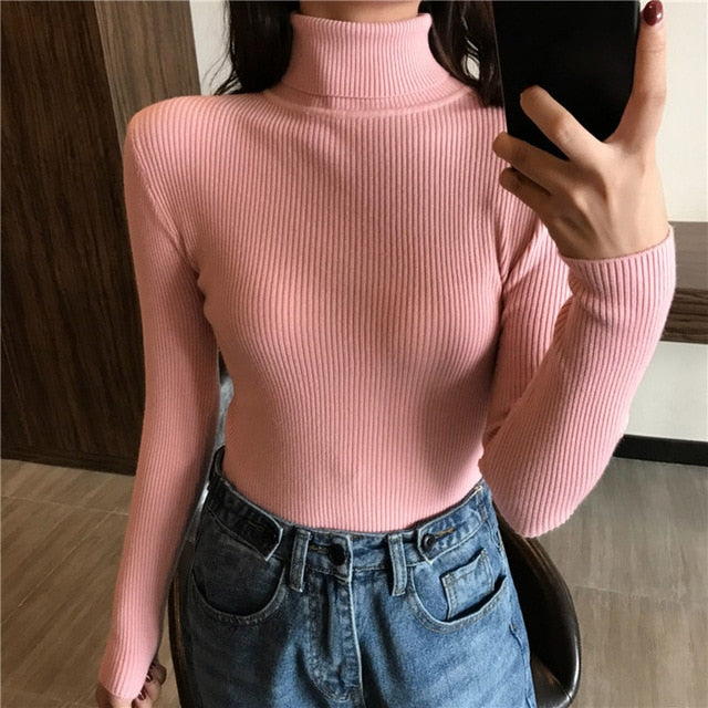 "Poppy" Turtleneck Sweater