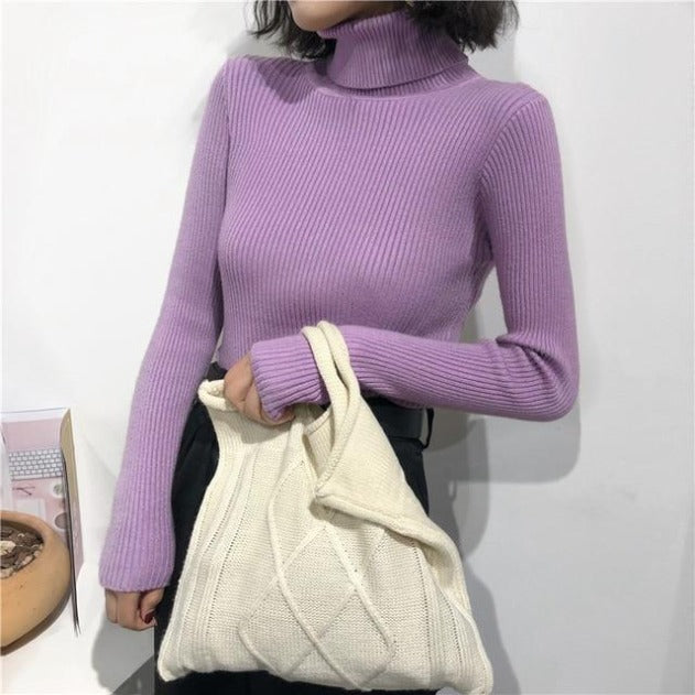 "Poppy" Turtleneck Sweater