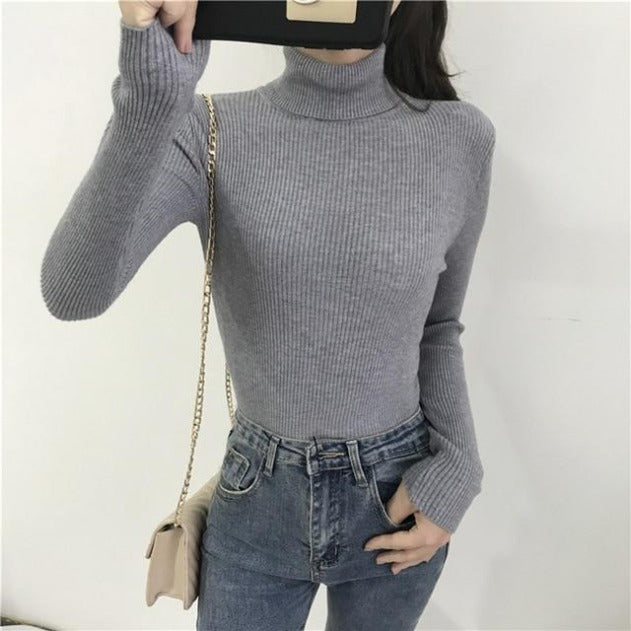 "Poppy" Turtleneck Sweater
