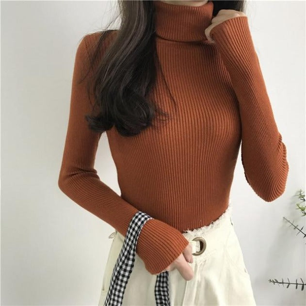 "Poppy" Turtleneck Sweater
