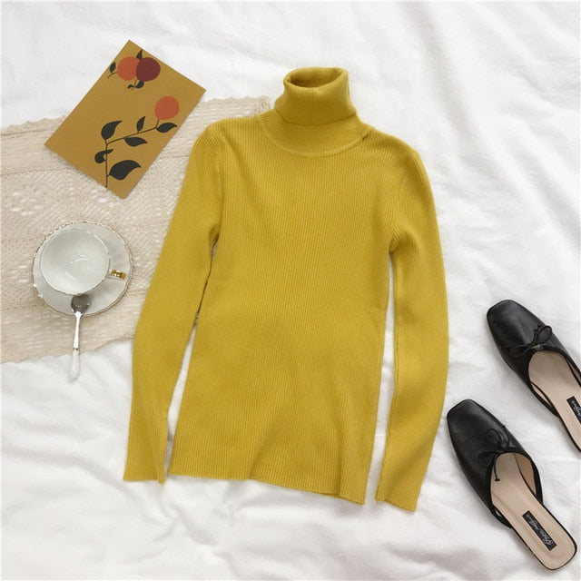 "Poppy" Turtleneck Sweater
