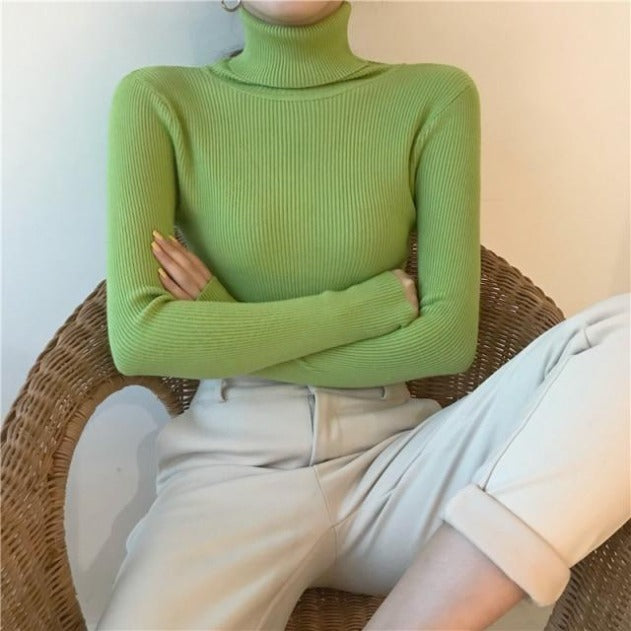 "Poppy" Turtleneck Sweater
