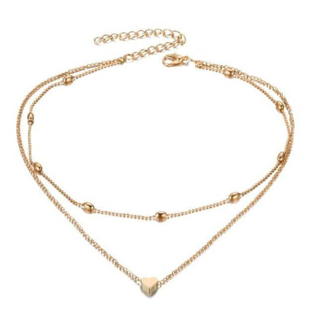 "Penny" Heart Necklace