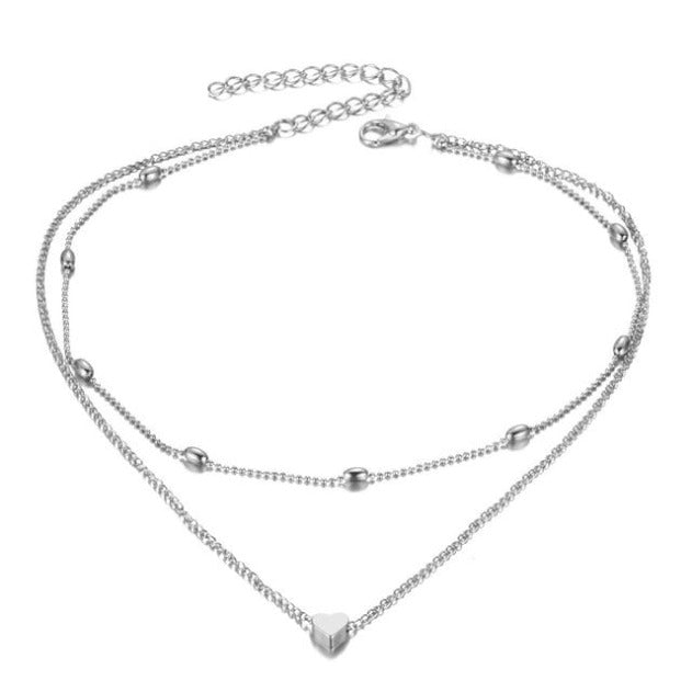 "Penny" Heart Necklace